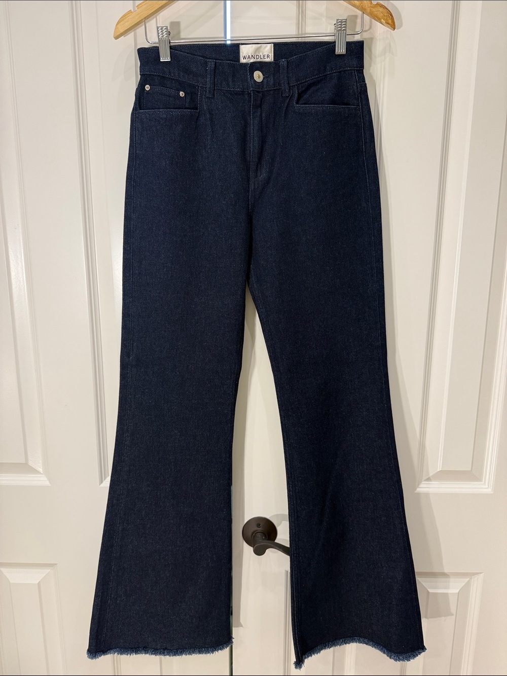 Wandler Daisey Wide-Leg Flare Jeans Size 25